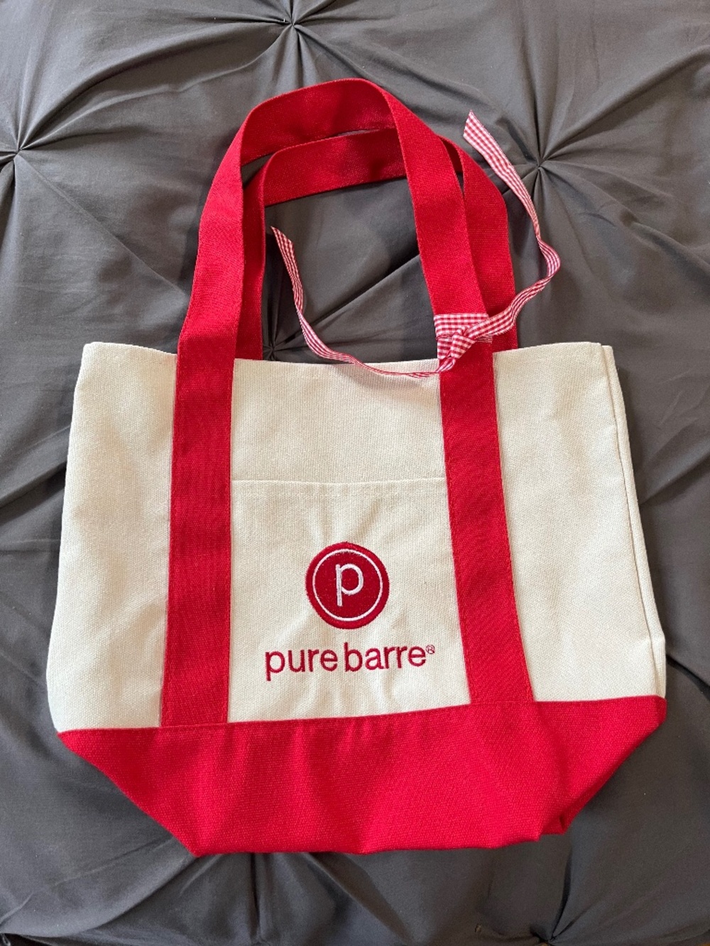Rare Pure Barre Canvas Tote (similar to Trader Joe’s)